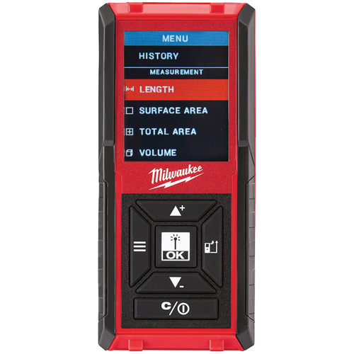 T&eacute;l&eacute;m&egrave;tre laser, 0' - 330' (0 m - 100,6 m) Gamme de mesure, Num&eacute;rique (&eacute;lectronique) Helyx Safety & Industrial Supplies