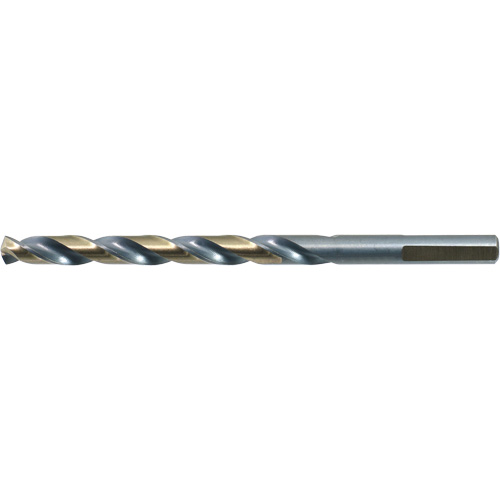 DRILLCO 3-Flat Shank Jobber Drill Bit, High Speed Steel, 1/16", 1-7/8" L, 7/8" Flute, 140° Point Angle Helyx Safety & Industrial Supplies
