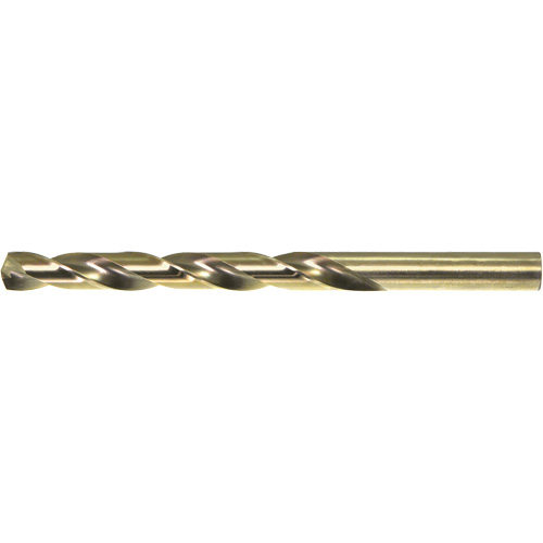DRILLCO Jobber Drill Bit, Cobalt, #1, 3-7/8" L, 2-5/8" Flute, 135° Point Angle Helyx Safety & Industrial Supplies