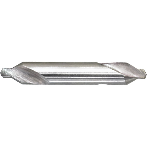 DRILLCO Combined Centre Drill & Countersink, #2, 5/64" Small Diameter, 3/16" Large Diameter, High Speed Steel Helyx Safety & Industrial Supplies