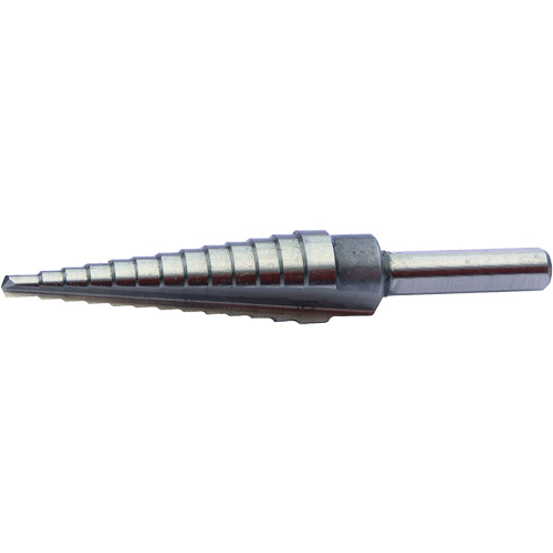 DRILLCO Multi-Step Drill Bit, 3/16" - 1/2" , High Speed Steel Helyx Safety & Industrial Supplies