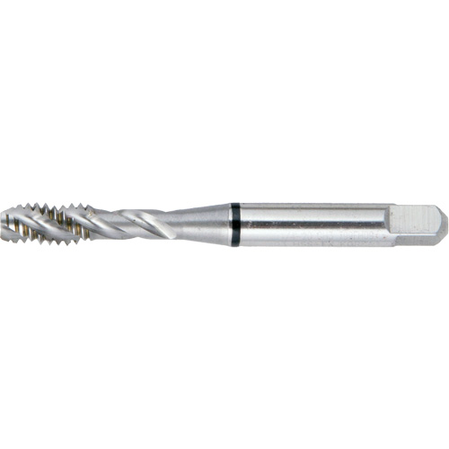 DRILLCO Spiral Flute Hand Tap, High Speed Steel, 4-40 Thread Helyx Safety & Industrial Supplies
