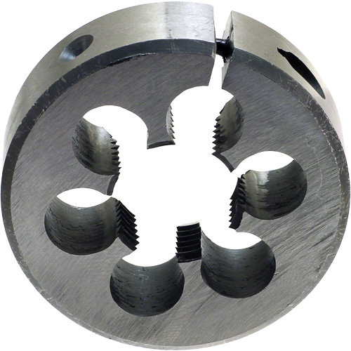 Fili&egrave;re ronde ajustable pour tuyaux DRILLCO, Filet de 1-1/4", Acier rapide Helyx Safety & Industrial Supplies