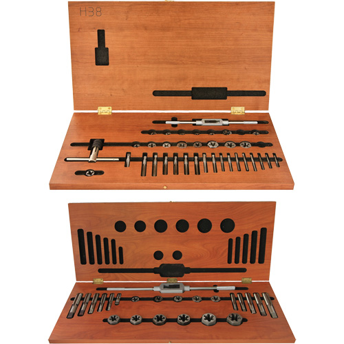 Jeu de tarauds et fili&egrave;res hexagonales DRILLCO, 58 Morcea Helyx Safety & Industrial Supplies