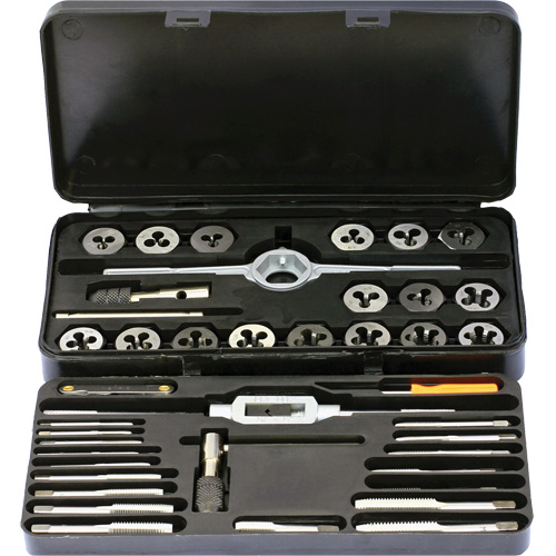 DRILLCO Metric Tap & Die Set, 36 Pieces Helyx Safety & Industrial Supplies