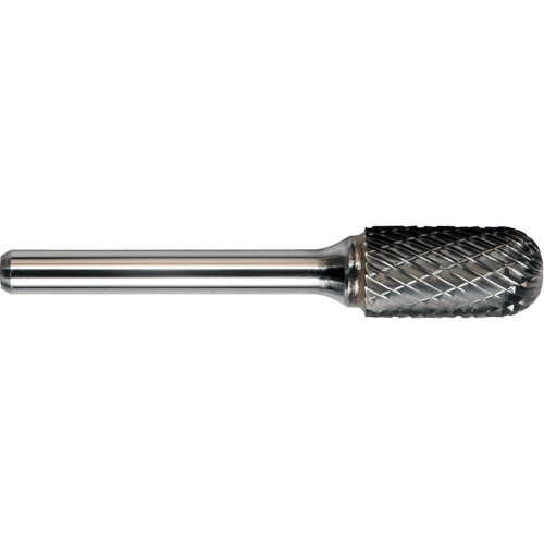 DRILLCO Double Cut Ballnose Cylinder Burr, SC-12 Helyx Safety & Industrial Supplies