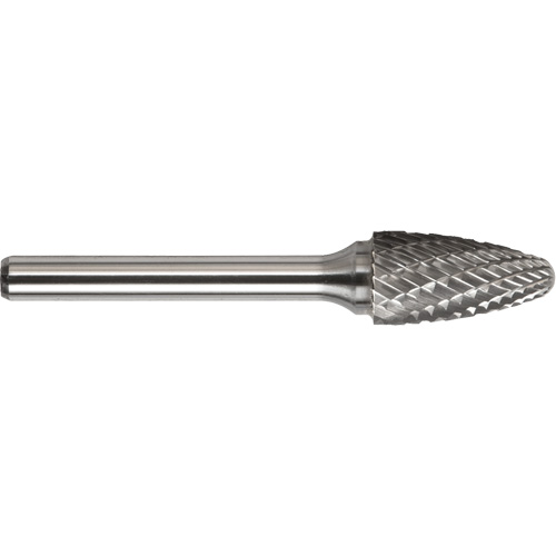 DRILLCO Double Cut Ballnose Tree Burr, SF-12 Helyx Safety & Industrial Supplies