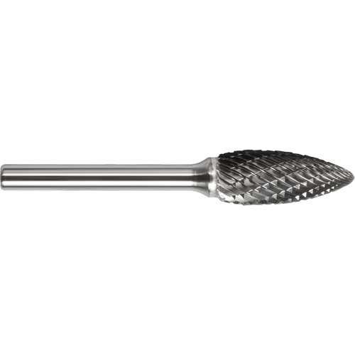 Fraise en forme de flamme &agrave; simple coupe DRILLCO, SH-41L2 Helyx Safety & Industrial Supplies