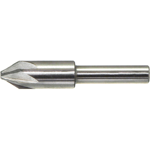 DRILLCO Chatterless Countersink, 5/8", High Speed Steel, 82° Angle, 6 Flutes Helyx Safety & Industrial Supplies