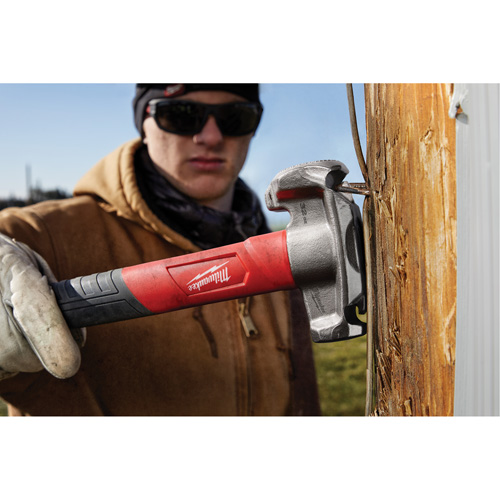 Marteau de monteur de lignes 4-en-1, 32 oz, Prise en Fibre de verre, 15" lo Helyx Safety & Industrial Supplies