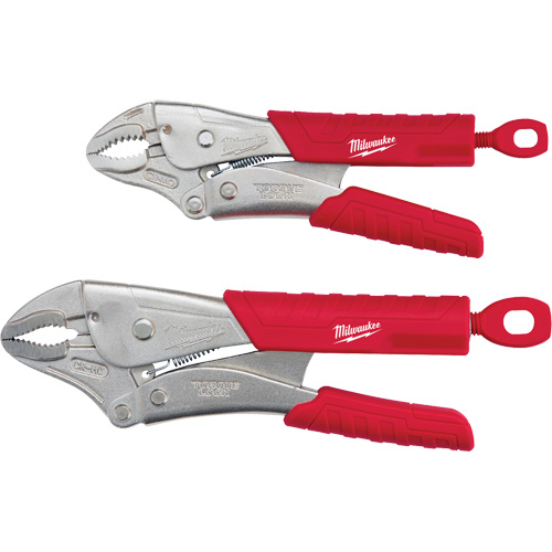 Jeu de pinces-&eacute;taux &agrave; m&acirc;choires courb&eacute;es Torque Lock, 2 Morceaux Helyx Safety & Industrial Supplies