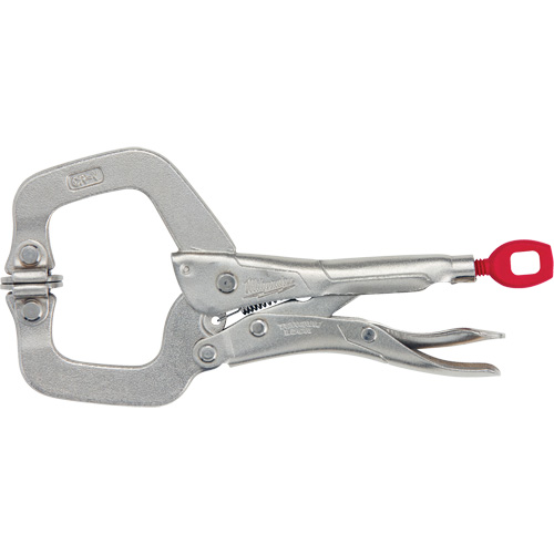 Torque Lock Locking Pliers with Swivel Jaws, 6" Length, C-Clamp Helyx Safety & Industrial Supplies