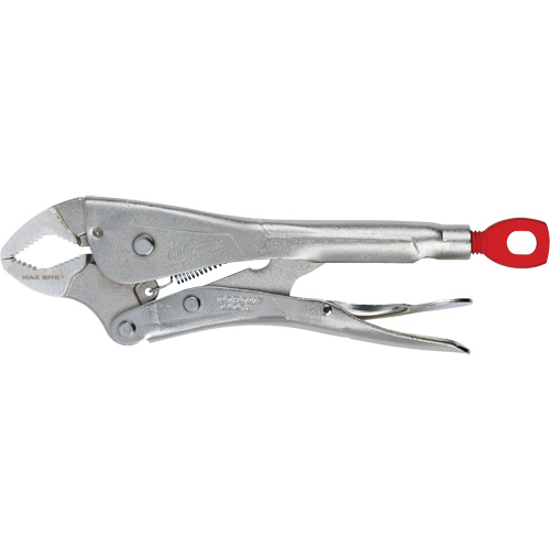 Torque Lock MaxBite Locking Pliers, 7" Length, Curved Jaw Helyx Safety & Industrial Supplies