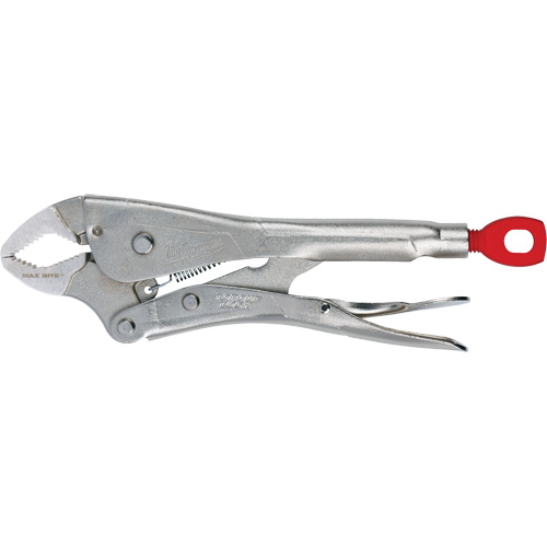 Torque Lock MaxBite Locking Pliers, 10" Length, Curved Jaw Helyx Safety & Industrial Supplies