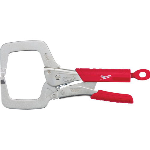 Torque Lock Locking Pliers with Regular Jaws & Grip, 11" Length, C-Clamp Helyx Safety & Industrial Supplies