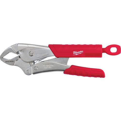 Pince-&eacute;tau Torque Lock MaxBite, Longueur 10", M&acirc;choire courb&eacute;e Helyx Safety & Industrial Supplies