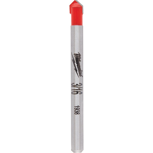 Glass & Tile Bit, 3/16", Carbide Helyx Safety & Industrial Supplies