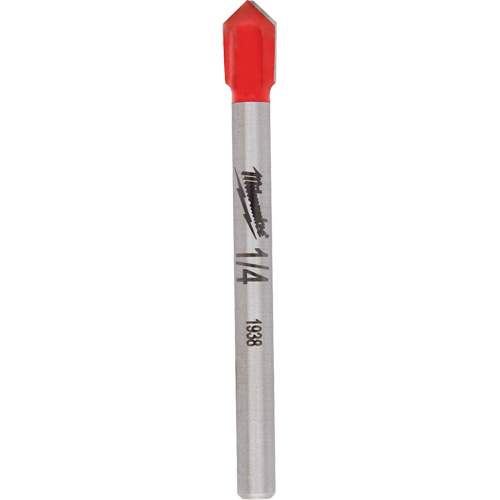 Glass & Tile Bit, 1/4", Carbide Helyx Safety & Industrial Supplies