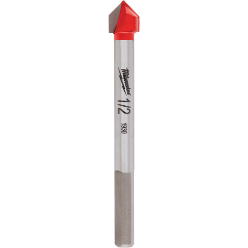 Glass & Tile Bit, 1/2", Carbide Helyx Safety & Industrial Supplies