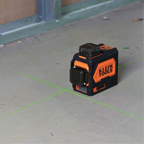 Niveau laser planaire vert auto-nivelant rechargeable Helyx Safety & Industrial Supplies