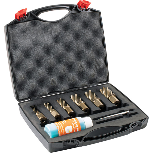 SST Core Cut Annular Cutter Kit, Bronze, 1" Depth of Cut, 3/4" Shank Helyx Safety & Industrial Supplies