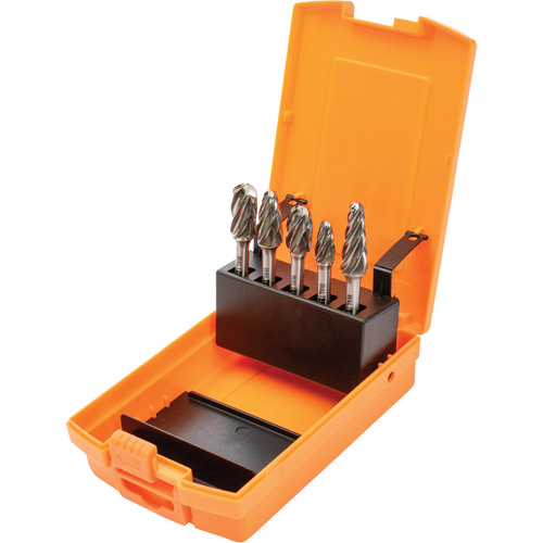 Jeu de fraises au carbure Alu-Cut, 5 morceaux Helyx Safety & Industrial Supplies