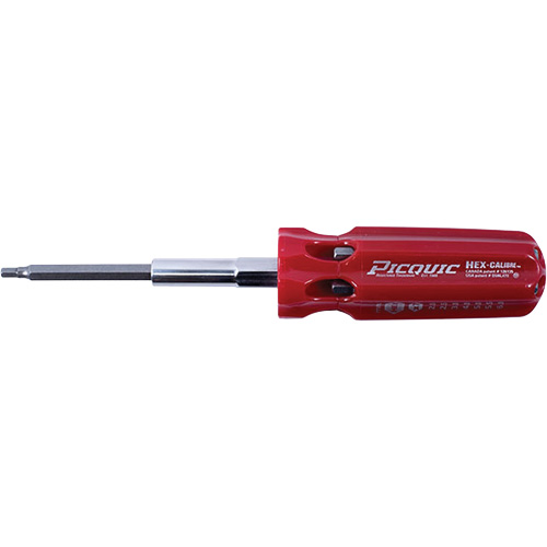 Tournevis multi-embouts m&eacute;triques Hex-Calibre, Prise Plastique Helyx Safety & Industrial Supplies