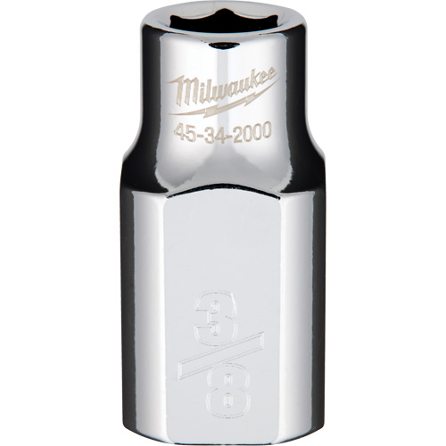 SAE Socket with Four Flat Sides, 3/8", 1/2" Drive, 6 Points Helyx Safety & Industrial Supplies