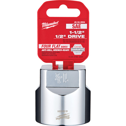 Prise SAE avec c&ocirc;t&eacute;s Four Flats, 1-1/2", Prise 1/2", 6 pans Helyx Safety & Industrial Supplies
