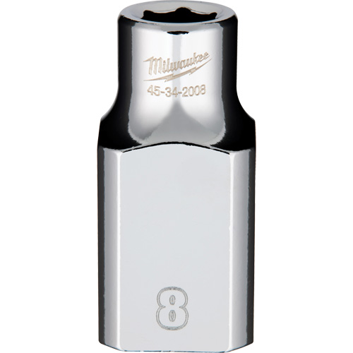 Metric Socket with Four Flat Sides, 8 mm, 1/2" Drive, 6 Points Helyx Safety & Industrial Supplies