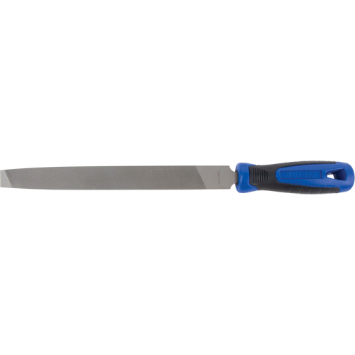 Mill File With Handle, Flat, 6", Bastard Helyx Safety & Industrial Supplies
