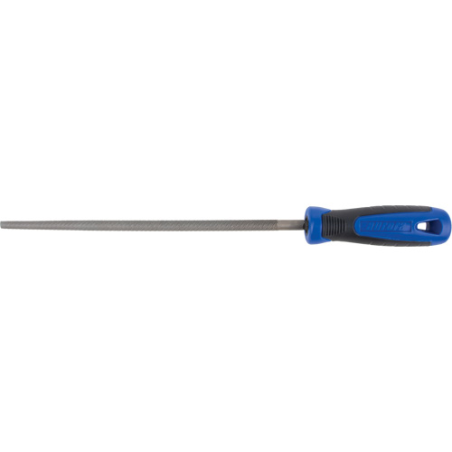 File With Handle, 1/4" Dia. x 6" L, Round, Second Cut Helyx Safety & Industrial Supplies