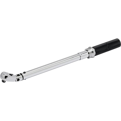 Micrometer Torque Wrench, Click, 3/8" Square Drive, 10.17 - 105.1 N.m/5 - 75 ft-lbs. Helyx Safety & Industrial Supplies