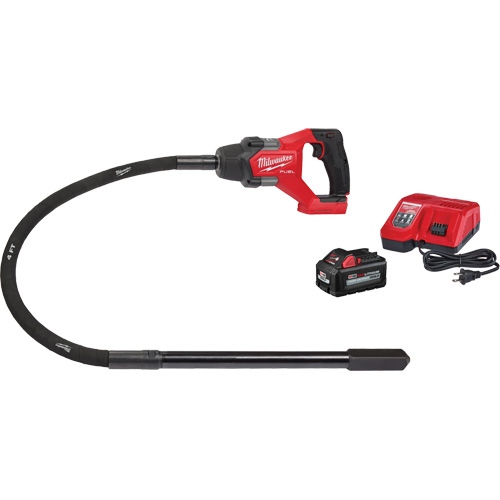 Ensemble &agrave; aiguille vibrante 4' M18 Fuel pour b&eacute;ton Helyx Safety & Industrial Supplies
