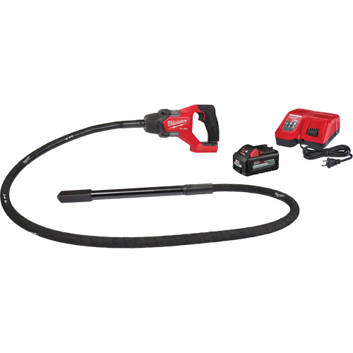 M18 Fuel 8' Concrete Pencil Vibrator Kit Helyx Safety & Industrial Supplies