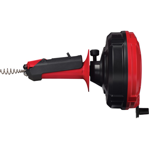 Trapsnake Auger with Cable Drive Automatic Feed & Retract, Powered, 25' Cable Length, 1/4" Cable Diameter Helyx Safety & Industrial Supplies