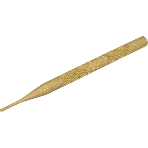 Brass Pin Punch, 5/64" Dia. x 4" L Helyx Safety & Industrial Supplies