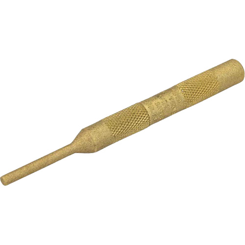 Brass Pin Punch, 5/32" Dia. x 4" L Helyx Safety & Industrial Supplies