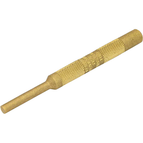 Brass Pin Punch, 7/32" Dia. x 4" L Helyx Safety & Industrial Supplies