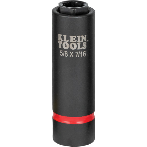 Douille 2-en-1, Chocs, 7/16", Prise 5/8", 6 pans Helyx Safety & Industrial Supplies