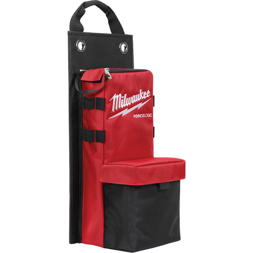 Utility Crimper & Cutter Bag, Nylon, 2 Pockets, Black/Red Helyx Safety & Industrial Supplies