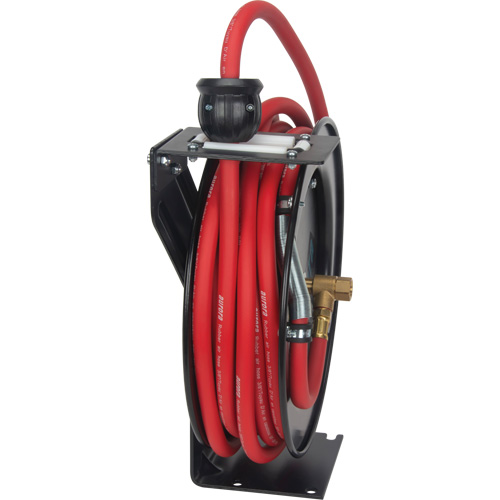 Hose Reel, Air/Water, 3/8" x 35', Single Hose, 300 psi Helyx Safety & Industrial Supplies