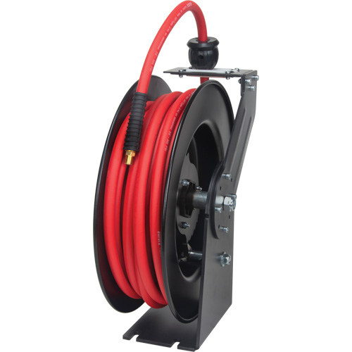 Hose Reel, Air/Water, 3/8" x 50', Single Hose, 300 psi Helyx Safety & Industrial Supplies