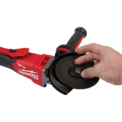 M18 Fuel Flathead Braking Grinder with No-Lock Paddle Switch, 18 V, 5" Chuck, Lithium-Ion Helyx Safety & Industrial Supplies