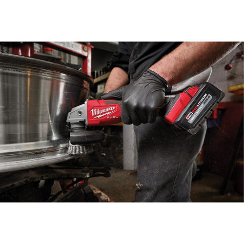M18 Fuel Variable Speed Braking Grinder with Lock-On Slide Switch, 18 V, 5"/4-1/2" Chuck, Lithium-Ion Helyx Safety & Industrial Supplies