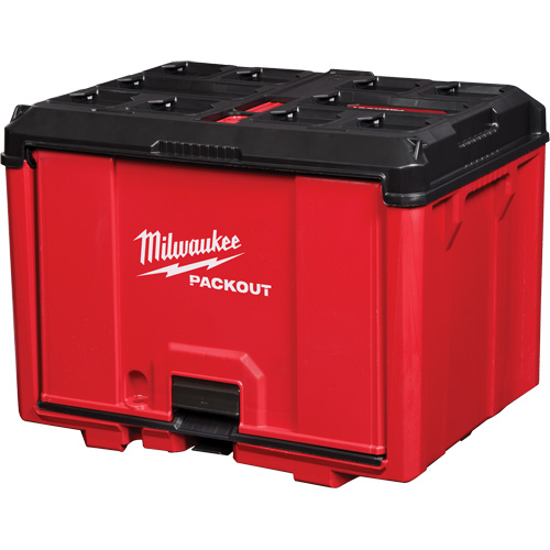 Packout Tool Cabinet, 15" x 15" x 20", Black/Red Helyx Safety & Industrial Supplies