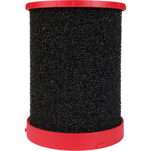 Large Wet/Dry Vacuum Wet Filter, Foam, Fits 12 US gal./9 US gal./6 US Gal. Helyx Safety & Industrial Supplies