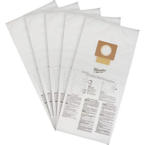 Fleece Dust Bags, 12 US gal. Helyx Safety & Industrial Supplies