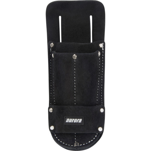 Tool Pouch, Plier Holder, Leather, 3 Pockets Helyx Safety & Industrial Supplies
