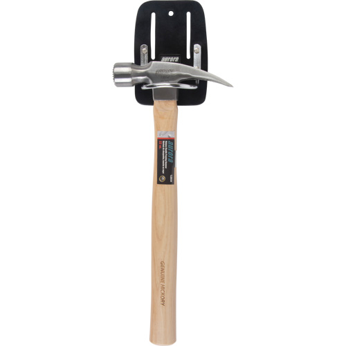 Porte-outil &agrave; anneau en acier, Support pour marteau, Cuir, 0 Poches Helyx Safety & Industrial Supplies
